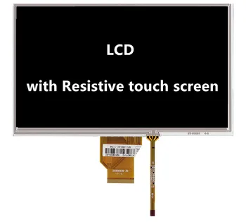 9 colių LCD ekranas, jutiklinis ekranas AT090TN10 20000938-30 AT090TN12 Atsparumas Capacitive skaitmeninis keitiklis su vairuotojo lenta