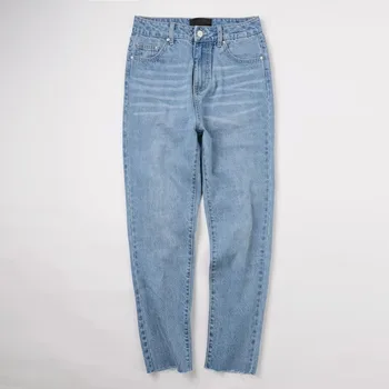 Pragmapism 2020 naujas Mados seksualus Aukšto Juosmens Džinsai Moterims Streetwear Kelnės aukštu juosmeniu džinsai Sėdmenų skylę SL-07