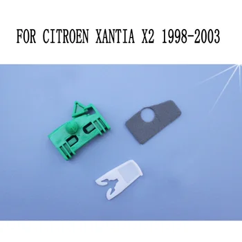 Plastikiniai laikikliai CITROEN XANTIA SALONO X2 / KOMBINUOTAS PERTRAUKOS Galia Automobilio stiklo Pakėlėjas Remonto Komplektas Priekyje Dešinėje 1998 - 2003