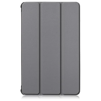 Tinka Samsung Tab S6 Lite 10.4 Colių P610/P615 Butas Odinis dėklas Tri-Fold Apsauginė Įvorė