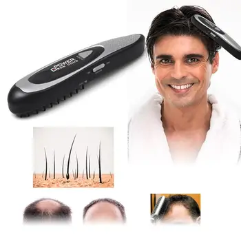 Elektros LED Lazeriniai Plaukų Augimą Šukos Plaukų Šepetys Lazerio Plaukų Slinkimas Sustabdyti Atauginti Terapijos Šukos Ozono Infraraudonųjų spindulių Galvos Massager