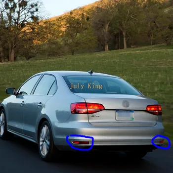 Liepos Karalius LED Stabdžių Žibintai Atveju Volkswagen Jetta Sagitar-18, Stabdžių Žibintas + Streamer Posūkio Signalai + Naktinio Važiavimo Šviesos